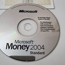 Microsoft Money 2004 Standard PC Replacement Disc Dell picture