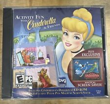 Activity Fun with Cinderella & Friends CD-ROM - Sealed / NEW CD Game picture