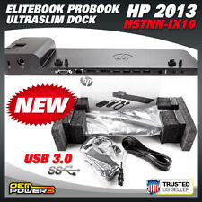 NEW HP 2013 UltraSlim Dock EliteBook ProBook Docking Station Port Replicator picture