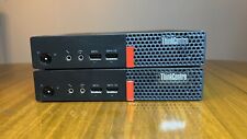 Lot Of 2 X Lenovo ThinkCentre M910Q Tiny i5-6500T - NO CPU/RAM/SSD - Tested picture