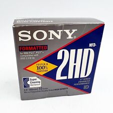 Sony 2HD IBM Formatted HD Diskettes 3.5