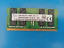 Dell 5400 So-Dimm SK Hynix 16GB 2Rx8 Memory RAM PC4-2666V HMA82GS6DJR8N-VK picture