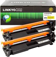 10 pcs LINKYO Compatible Toner Cartridge for Canon 051H 051 picture