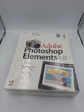 2006 Adobe PHOTOSHOP Elements 4.0 for Macintosh MAC Software New Sealed  picture
