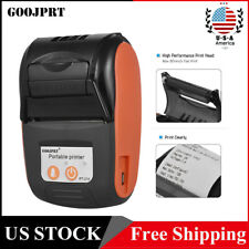 GOOJPRT 58mm Portable BT &USB Thermal Receipt Printer Mini Wireless Printer C3D4 picture