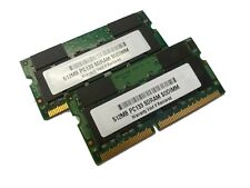 1GB KIT (2x 512MB) PC133 144 PIN SODIMM LAPTOP MEMORY RAM FOR ACER DELL HP IBM picture