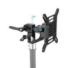 CAMVATE 75mm 100mm Adjustable VESA Monitor Mount QR V-Lock to C-Stand/Baby Pin picture