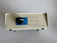 Vintage Data Transfer Switch 2 Way Parallel PRINTER 25 Pin Port A B Computer Box picture