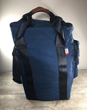 Vtg ABCOM Portable Duffle Bag Computer PC MAC Travel Luggage Weekender Carry On picture
