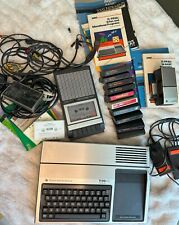 Texas Instruments 99/4a Model PHC004A Bundle Corder MANY GAMES unTested picture