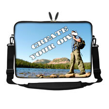 Customized / Personalized Design Laptop Computer Sleeve Bag with Shoulder Strap picture