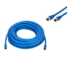 Cat8 SFTP High Speed Ethernet Patch Cord 2GHz LAN Wire 0.5-75 FT Blue Multi LOT picture