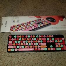 Mofii Colorful Cute Wireless Multifunction 104 Keyboard picture