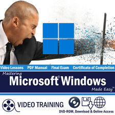 Learn Microsoft WINDOWS 11 Training Tutorial DVD and Digital Course 183 Lessons picture