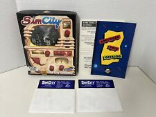 Vintage 1989 Maxis Sim City Simulator IBM Tandy Floppy 5 1/4 Game Disk #1 & #2 picture