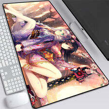 Cute Yae Sakura Raiden Mei Cos Computer Mouse Pad Office PC Desk Mat Big NonSlip picture