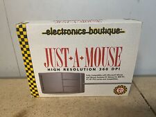 ELECTRONICS BOUTIQUE EB Games MOUSE BOXED IBM PC Just A Mouse C08 picture