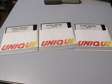 Ovga UN-O67 Utility And Rara Vintage Floppy Disk - 3 Discs Like New picture