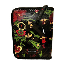 Sakroots Case iPad Kindle Tablet E book Reader Sleeve Zips Padded Black Floral picture