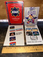 4 Vintage (Brochure/ Catalogs) Atari, Parker Brothers, & Spectra Vision 1980’s picture