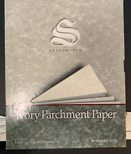 80 sheets of Southworth Ivory Parchment Paper -- 8.5 x 11 Open Box picture