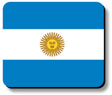 Decorative Mouse Pad Argentina Country Flag Non-Slip 1/8in or 1/4in Thick picture