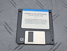 Doom by ID Software Version 1.2 Disk 1 of 2 Only 3.5” Floppy Software Vintage picture