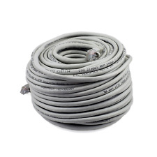 PTC Cat 6 UTP Patch Gray Ethernet Internet LAN Network Cable 100 ft. 100' Grey picture
