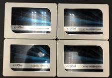 (LOT OF 4) Crucial 500GB 2.5