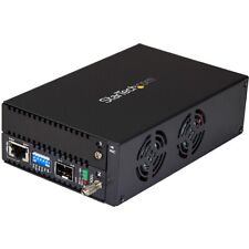 StarTech Managed Open SFP+ 10 GbE Copper-to-Fiber Media Converter picture