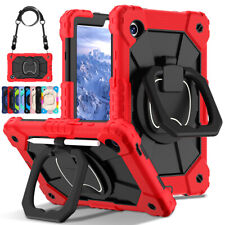 Shockproof Heavy Duty Stand Case with Strap For Samsung Galaxy Tab A7 Lite A8 A9 picture
