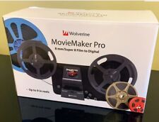 Wolverine Movie Maker Pro 8mm/Super 8 Film To Digital Scanner Brand New OB picture