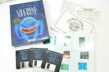 Amiga Global Effect Game Millenium Electronic Arts Manual 3 Disks U.K. Commodore picture