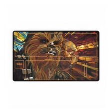 Chewbacca Stained Glass Star Wars Unlimited TCG Playmat Standard Size 14 x 24 picture