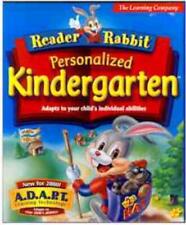 Reader Rabbit Personalized Kindergarten PC CD learn math language numbers letter picture