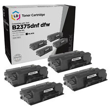 LD Compatible Dell 593-BBBJ 4PK Black Toner Cartridges for B2375dfw/B2375dnf picture