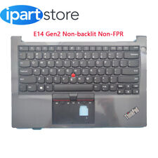 New Palmrest Non-backlit Keyboard For Lenovo ThinkPad E14 Gen 2 Black 5M10Z54497 picture