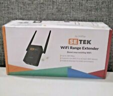 SETEK Superboost WiFi Range Extender Signal Booster For Home With Extra Ethernet picture