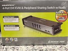 IOGEAR GCS1764 Miniview 4-Port DVI KVM & Peripheral Sharing Switch w/ Audio picture