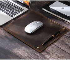 Leather Anti-Slip Mouse Pads Desk Mat with Pen Holder Laptop Office Desk Cushion picture