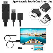 1Pc 1080P Female USB to HDMI Cable HDTV Adapter for Android IOS Smartphone US picture