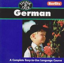 Berlitz Think & Talk German 2 PC CD teach learn foreign language speak listen picture