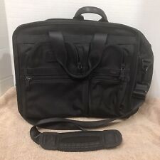 TUMI Alpha T-Pass 26145DH Travel Bag Expandable Laptop Brief Luggage Black picture