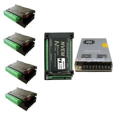 CNC USB Mach3 NVUM 3/4 Axis Novusun Controller Card+Stepper Driver+Power Supply picture