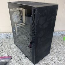 Montech X3 MESH BLACK windowed side panel tempered glass RGB Tower Case picture