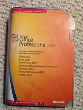 Microsoft Office Professional 2007 For Academic Use Only w/ Key GENUINE picture