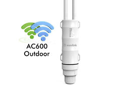 Wavlink Dual-Band AC600 High Power Outdoor WiFi Range Extender PoE High Gain US picture