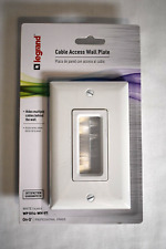 Legrand - On-Q  In-Wall Cable Access Port - Part #  WP1014-WH-V1-FREE SHIPPING picture