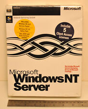 Microsoft Windows NT Server 4.0 with 5 Client Access Sealed Brand New Retail picture