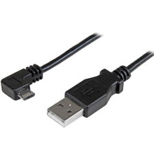 Startech.com USBAUB2MRA Cable 2m Micro-USB Charge+Sync Right-Angle picture